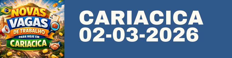 PAINEL DE VAGAS – SINE CARIACICA  - 02/03/2026